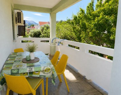 Mohar 3 – One-Bedroom Apartment with Balcony in Baška